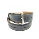 CEINTURE BERLUTI T 75 35 MM EN CUIR PATINE BLEU MIXTE POCHON LEATHER BELT 470€