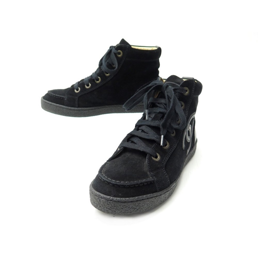 CHANEL Suede & Nylon Sneakers 37 - More Than You Can Imagine