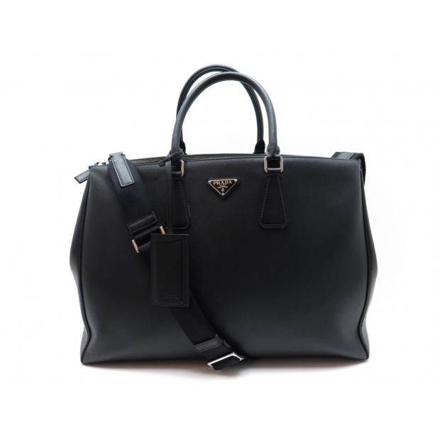 SAC DE VOYAGE A MAIN PRADA GALLERIA EN CUIR SAFFIANO 44CM TRAVEL TOTE BAG 3400€