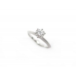 NEUF BAGUE TIFFANY & CO SOLITAIRE 51 PLATINE DIAMANT 0.61 CT + BOITE RING 5650€
