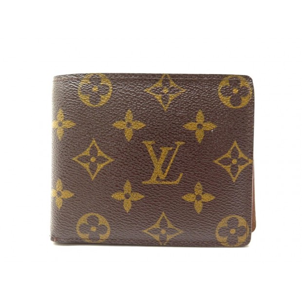 PORTEFEUILLE LOUIS VUITTON TOILE MONOGRAM PORTE MONNAIE WALLET MONEY HOLDER 345€