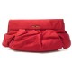 SAC POCHETTE A MAIN MIU MIU SAC A MAIN EN SATIN ROUGE RED POUCH HANDBAG CLUTCH