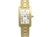 montre cartier tank americaine gm 1740 45 mm or 18k