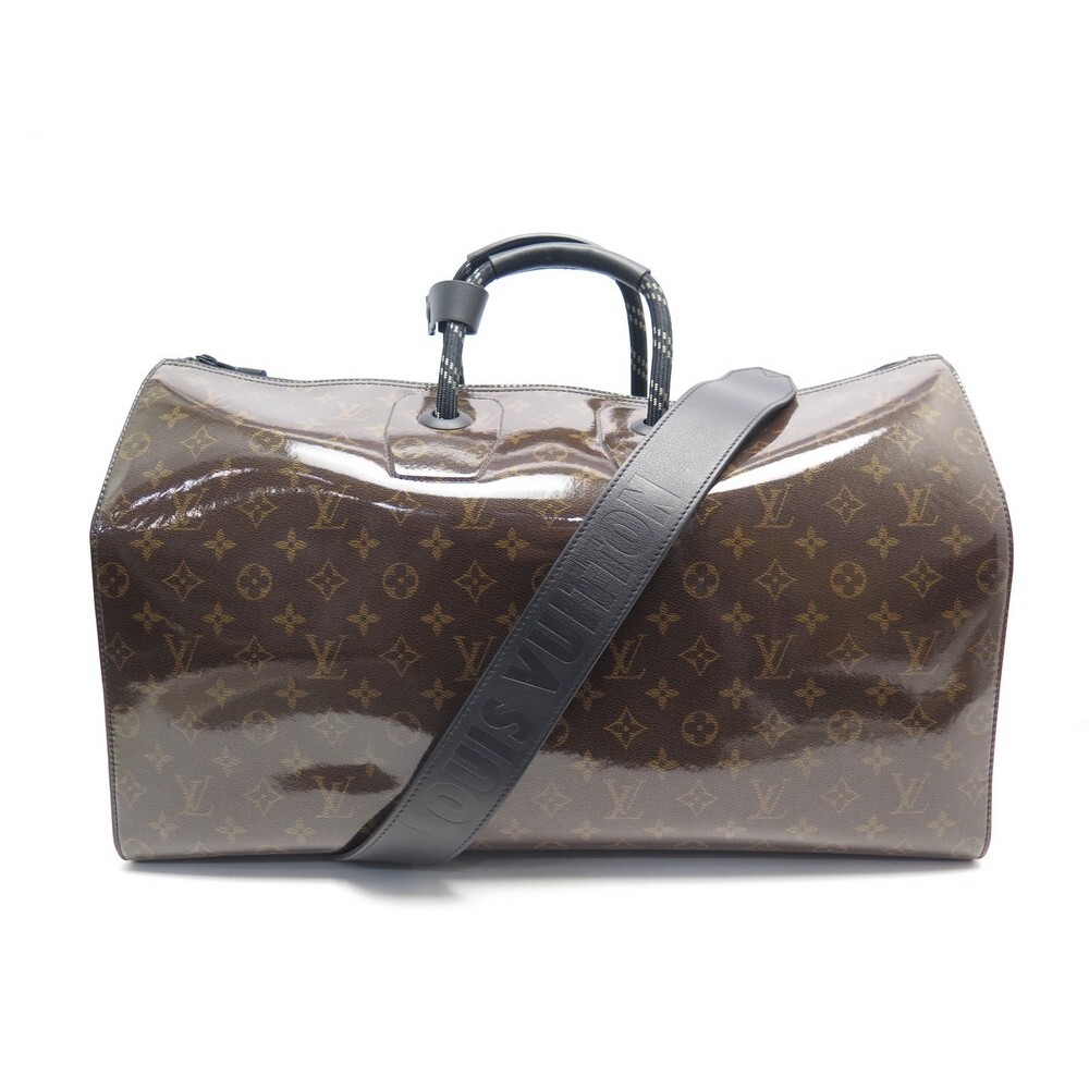 Louis Vuitton Monogram Glaze Keepall Bandouliere 50 Duffel Bag