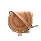 NEUF SAC A MAIN CHLOE MARCIE MINI BANDOULIERE EN CUIR GRAINE CAMEL HANDBAG 790€