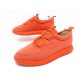 CHAUSSURES BASKETS HERMES TEAM EN TOILE ORANGE 43.5 CANVAS SNEAKERS SHOES 1500€