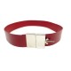 CEINTURE CHRISTIAN DIOR VIS CUIR EN ROUGE 90 FEMME SCREW RED LEATHER BELT 490€