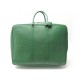 SAC DE VOYAGE A MAIN LOUIS VUITTON SIRIUS 50 VALISE BAGAGE CUIR EPI VERT 2400€