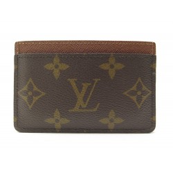 LOUIS VUITTON Porte Cartes Simple Card Holder M61733 Purse 