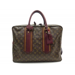 SACOCHE LOUIS VUITTON BEQUIA PORTE DOCUMENT GEANT EN TOILE MONOGRAM BRIEFCASE