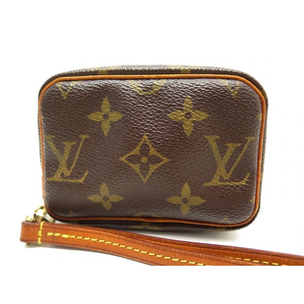 SAC A MAIN LOUIS VUITTON WAPITI M58030 DRAGONNE TOILE MONOGRAM POCHETTE CLUTCH