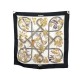 NEUF FOULARD HERMES CARAIBES VAUZELLES GAVROCHE 45 CARRE EN SOIE SILK SCARF 180€