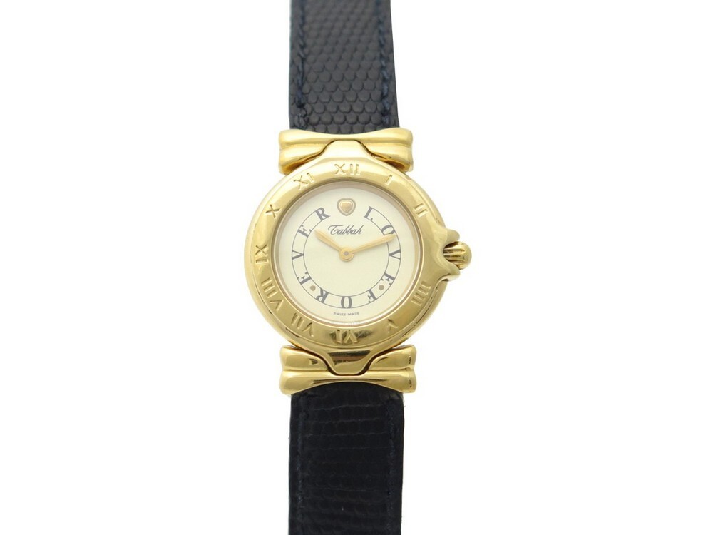 Tabbah LEGENDE 腕時計 ゴールド PREMIERE ローマン Tabbah- Saga de Tabbah 18K Yellow Gold Automatic Watch – Estate