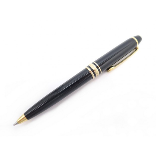 STYLO BILLE MONTBLANC MEISTERSTUCK MOZART PM DORE EN RESINE NOIR PEN 335€