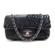 SAC A MAIN CHANEL MINI TIMELESS CAMELIA BANDOULIERE EN CUIR NOIR HAND BAG 5800€