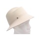 CHAPEAU HERMES TAILLE 58 EN FEUTRE DE LAPIN BEIGE CLOU DE SELLE FELT HAT 450€