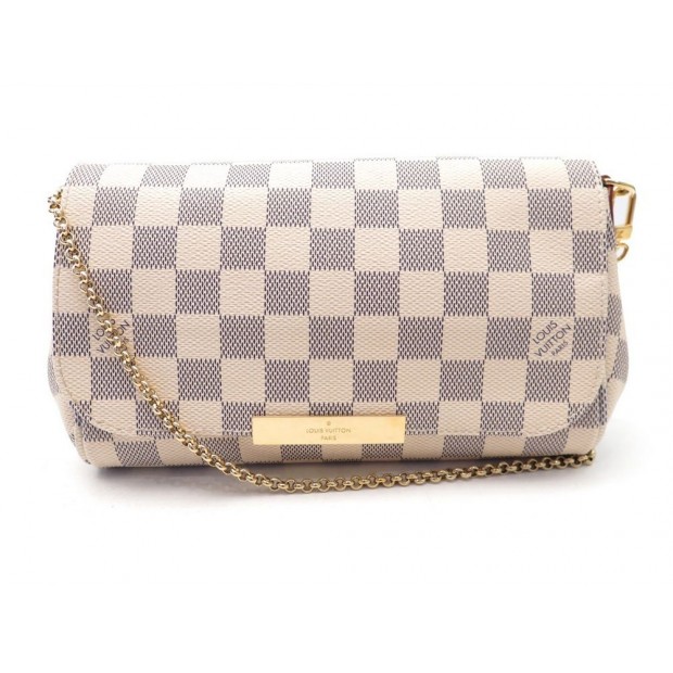 LOUIS VUITTON Favorite PM Damier Azur Bag