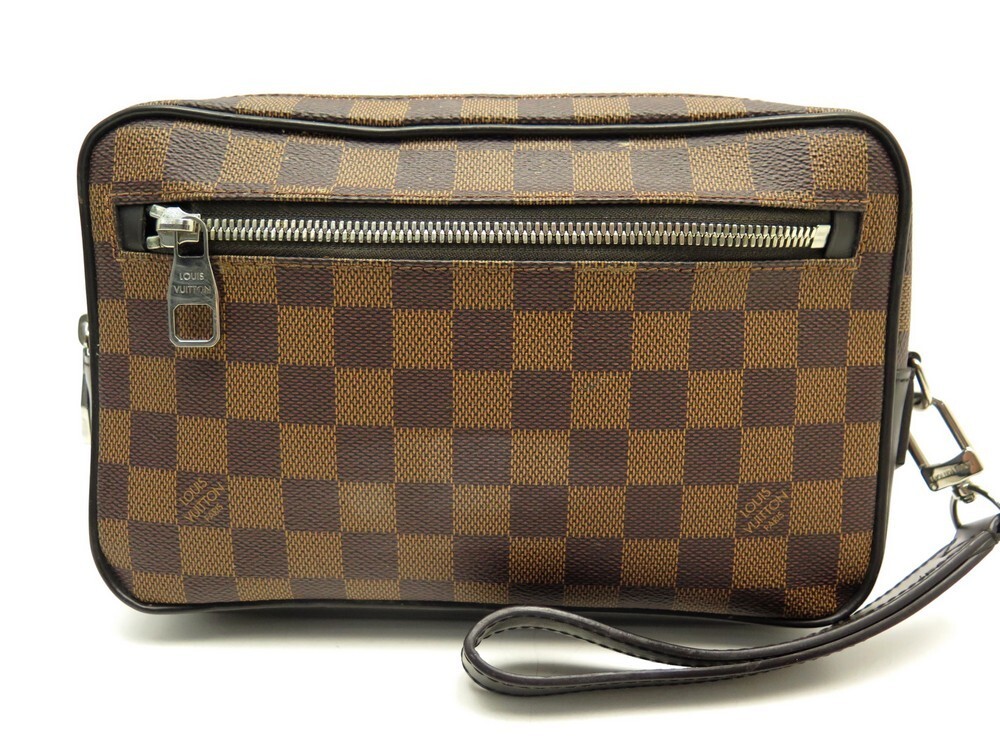 Vintage Sac  Preloved Branded on Instagram: JZC7145 Damier Ebene Mini  Pochette Accessoires Since Year 2008 Comes with dustbag Can attach at any  bag as a small pouch Easy to carry around