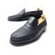 CHAUSSURES JM WESTON MOCASSINS 180 8E 42 LARGE CUIR NOIR LOAFERS SHOES 670€