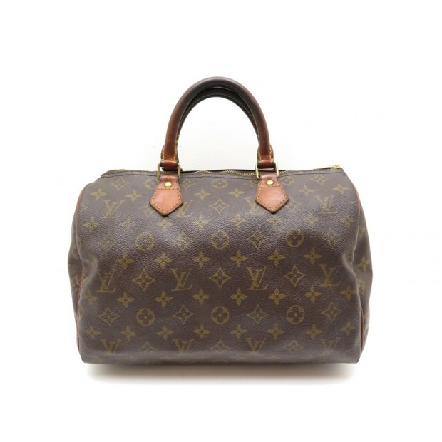 SAC A MAIN LOUIS VUITTON SPEEDY 30 M41108 EN TOILE MONOGRAM HAND BAG PURSE 1020€