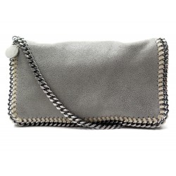 SAC A MAIN STELLA MC CARTNEY FALABELLA 291622 BANDOULIERE SIMILI CUIR GRIS 595€