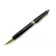 NEUF STYLO BILLE MONTBLANC MEISTERSTUCK CLASSIQUE DORE 10883 NOIR BALL PEN 370€