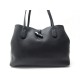 NEUF SAC A MAIN LONGCHAMP ROSEAU ESSENTIAL M L2686968 EN CUIR GRAINE NOIR 490€