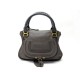 NEUF SAC A MAIN CHLOE MARCIE MEDIUM 021056-24 EN CUIR GRAINE TAUPE HANDBAG 1725€