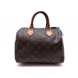 SAC A MAIN LOUIS VUITTON SPEEDY 25 M41109 TOILE MONOGRAM HAND BAG PURSE 1000€