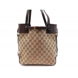 SAC A MAIN GUCCI 107757 CABAS EN TOILE MONOGRAM GUCCISSIMA HAND BAG PURSE 710€