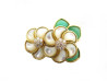 broche van cleef arpels fleurs or jaune 18k