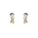 NEUF BOUCLES D'OREILLES POIRAY OR JAUNE 18K & DIAMANTS BOITE SAC EARRINGS 3750€