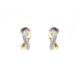 NEUF BOUCLES D'OREILLES POIRAY OR JAUNE 18K & DIAMANTS BOITE SAC EARRINGS 3750€