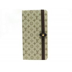 NEUF CARNET DE NOTE LOUIS VUITTON EN TOILE MONOGRAM KAKI + BOITE NOTEBOOK 205€