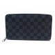 NEUF PORTEFEUILLE LOUIS VUITTON ZIPPY ORGANIZER N60111 DAMIER GRAPHITE 670€