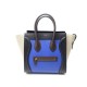 NEUF SAC A MAIN CELINE LUGGAGE MINI EN CUIR TRICOLORE NEW LEATHER HANDBAG 2400€