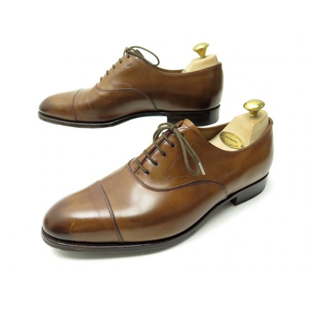 CHAUSSURES EDWARD GREEN CHELSEA 8.5E 42.5 RICHELIEU EN CUIR + EMBAUCHOIRS 1255€