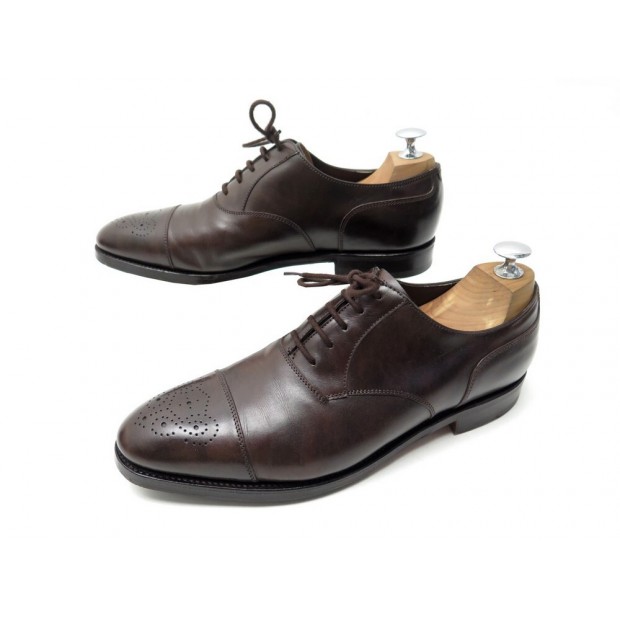 CHAUSSURES JOHN LOBB HARTLAND OXFORD 6.5E 41 RICHELIEU BOUT FLEURI EN CUIR 940€