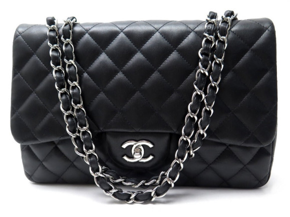 sac a main chanel classique timeless jumbo cuir