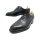 CHAUSSURES JM WESTON RICHELIEU 310 BOUT FLEURI 9G 43 LARGE 43.5 CUIR NOIR 770€