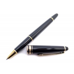NEUF VINTAGE STYLO MONTBLANC MEISTERSTUCK CLASSIQUE DORE ROLLERBALL PEN 410€