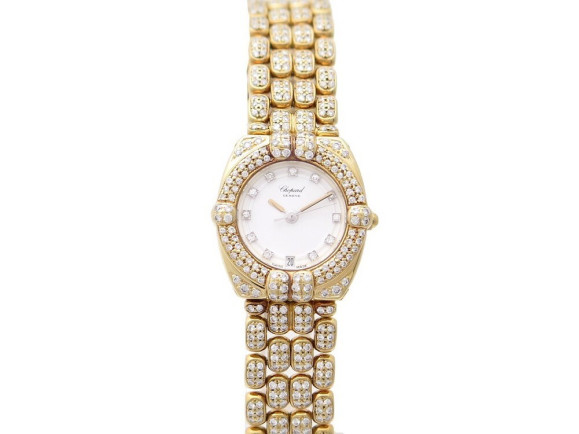 montre chopard gstaad 5229 23 mm or jaune 18k