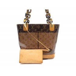 SAC A MAIN LOUIS VUITTON AMBRE PM M92502 CABAS EN VINYLE MONOGRAM HAND BAG 1290€