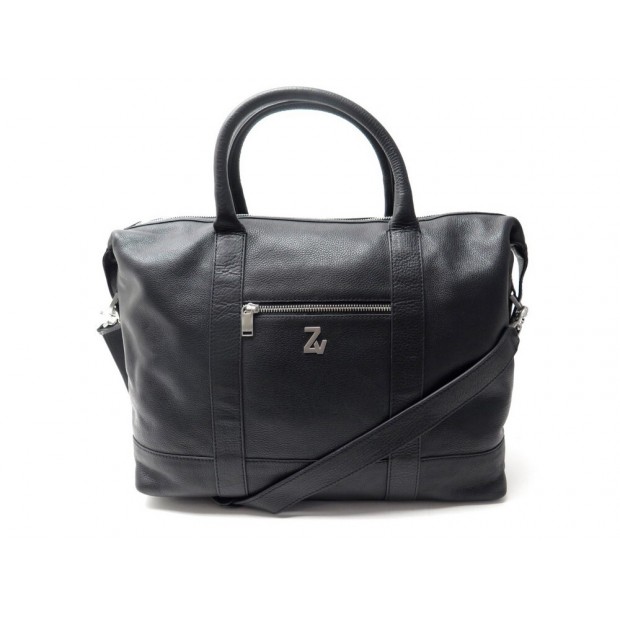 NEUF SAC A MAIN ZADIG & VOLTAIRE KYLE BANDOULIERE EN CUIR NOIR NEW HAND BAG 445€