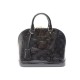 SAC A MAIN LOUIS VUITTON ALMA PM CUIR MONOGRAM VERNIS ANTHRACITE HAND BAG 1800€