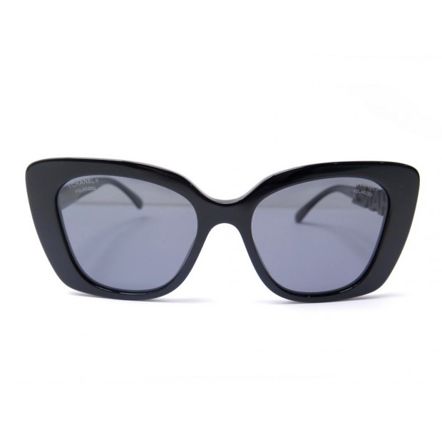 NEUF LUNETTES DE SOLEIL CHANEL PAPILLON 5422-B NOIR + ETUI NEW SUNGLASSES 310€