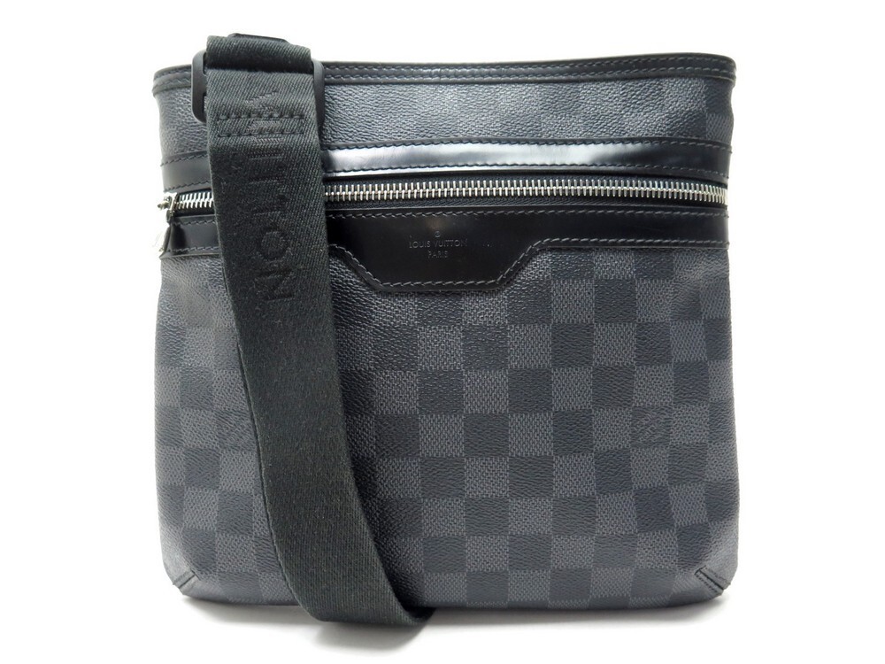 sacoche louis vuitton thomas en toile damier graphite