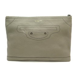  sac pochette a main balenciaga 459511 cuir graine