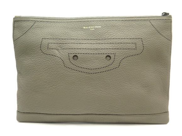  sac pochette a main balenciaga 459511 cuir graine