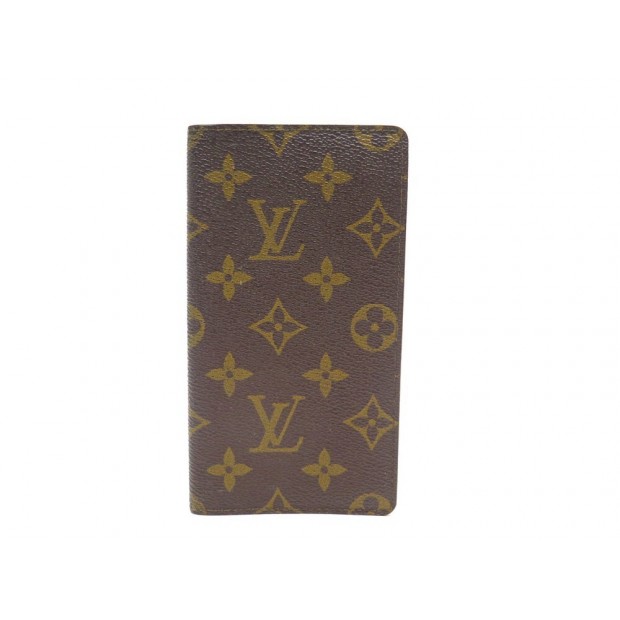 VINTAGE COUVERTURE PORTE AGENDA LOUIS VUITTON EN TOILE MONOGRAM LV DIARY HOLDER